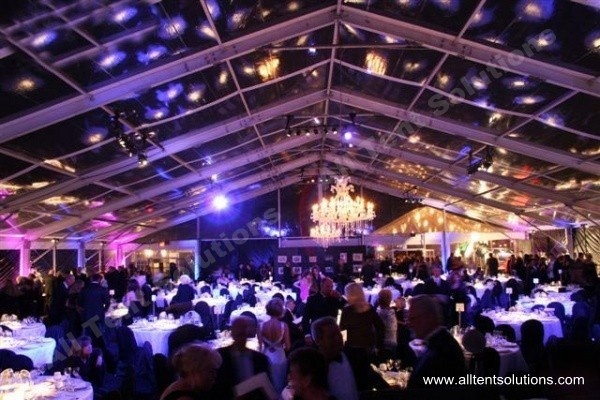 15x40m Clear Roof Wedding Marquee for 500 Capacity