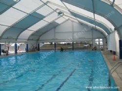 Swimming Pool Curved Marquee Tent for High Class Event Activities