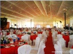 Beautiful Marquee with Decoration Lining and Curtain