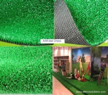 Artificial Grass in Green Color for Canopy