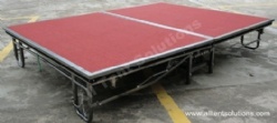 Portable Stage Platform for Event Tent