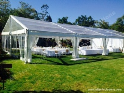 Outdoor Wedding Marquee Tent, Wedding Tent, Clear PVC Roof Tent