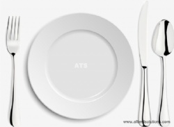 Dishware for Party Tent with Plate Knife Fork