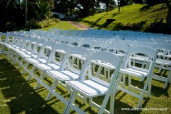 White Foldable Wimbledon Chair