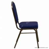 Blue Banquet Chair in Quality Metal