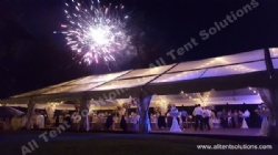 Water Repellent PVC Fabric Cover Aluminum Frame Luxury Party Tent