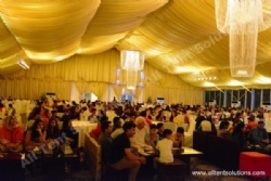 20x50M Large Canopy Event Tent With Sidewalls for Party Wedding