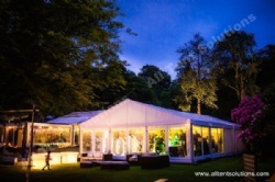 Banquet Party Tent for Lawn Wedding on Grass for 200 Guest