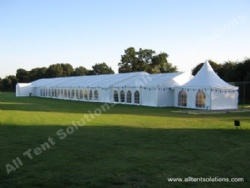 Arabian Tents for Event Ceremony with Chairs, Lights and Carpet