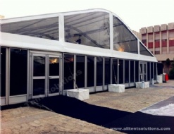 Heavy Duty Tent for Event Party With Glass Wall for Hire