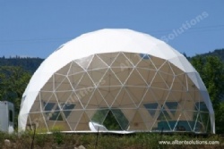 SGS ISO Approved Quality Transparent Geodesic Dome Tents